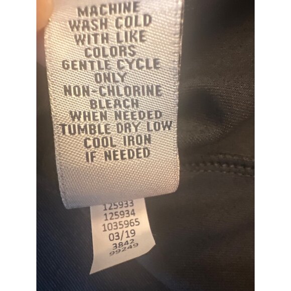 Catherines Womens Plus Size Black Tank Top 3X 26/28W Polyester & Spandex - Picture 5 of 6